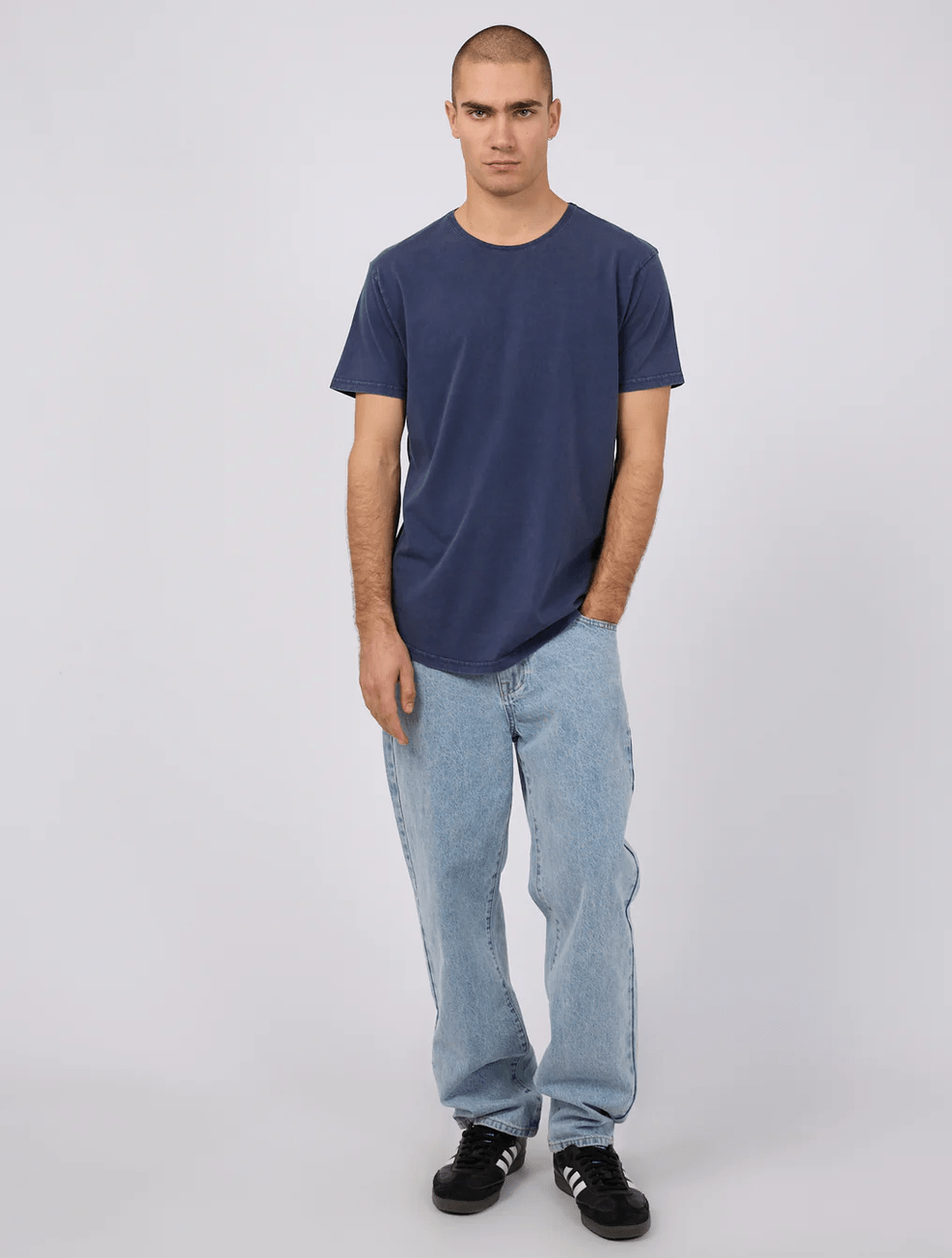 SILENT THEORY Tail tee - Navy