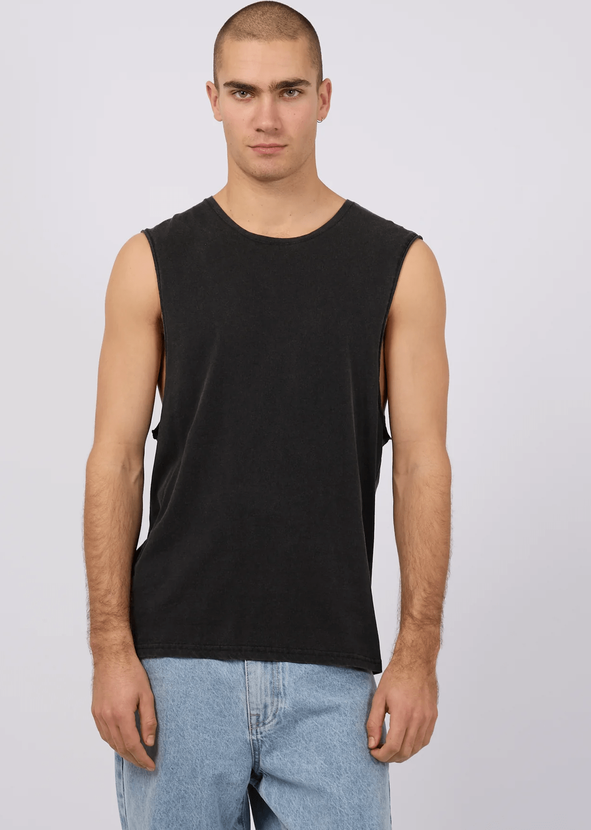 SILENT THEORY Classic muscle - Washed black