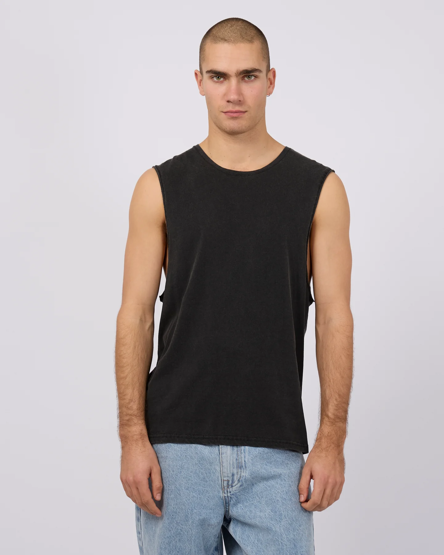 SILENT THEORY Classic muscle - Washed black