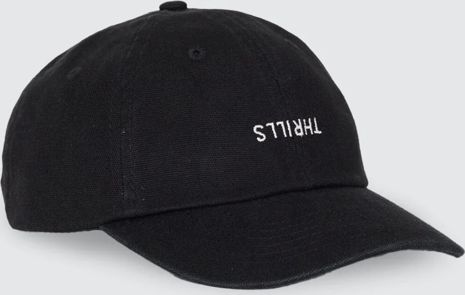 THRILLS Minimal thrills 6 panel cap -  black