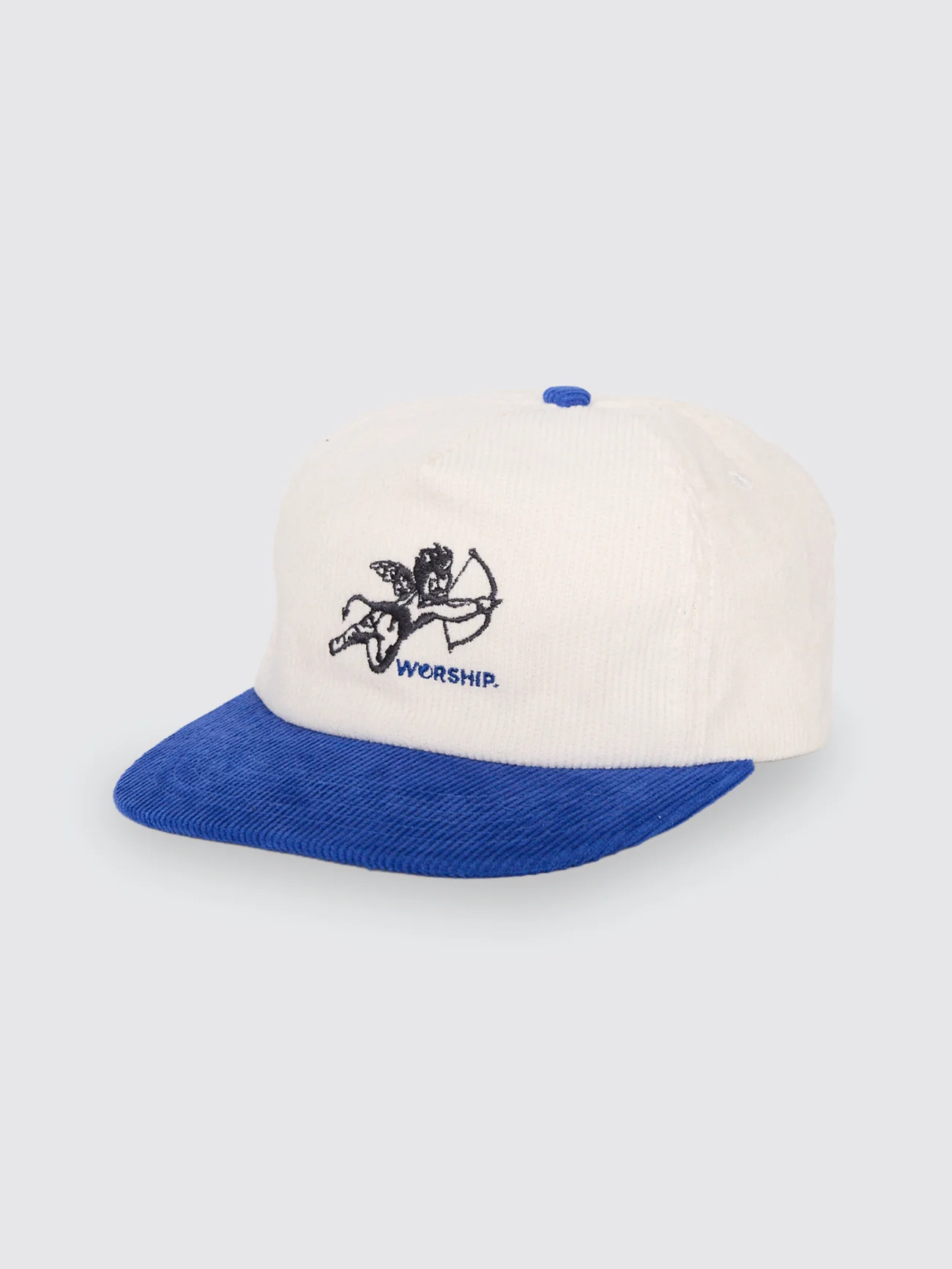 WORSHIP Cherub Cord Hat - Levitation Blue