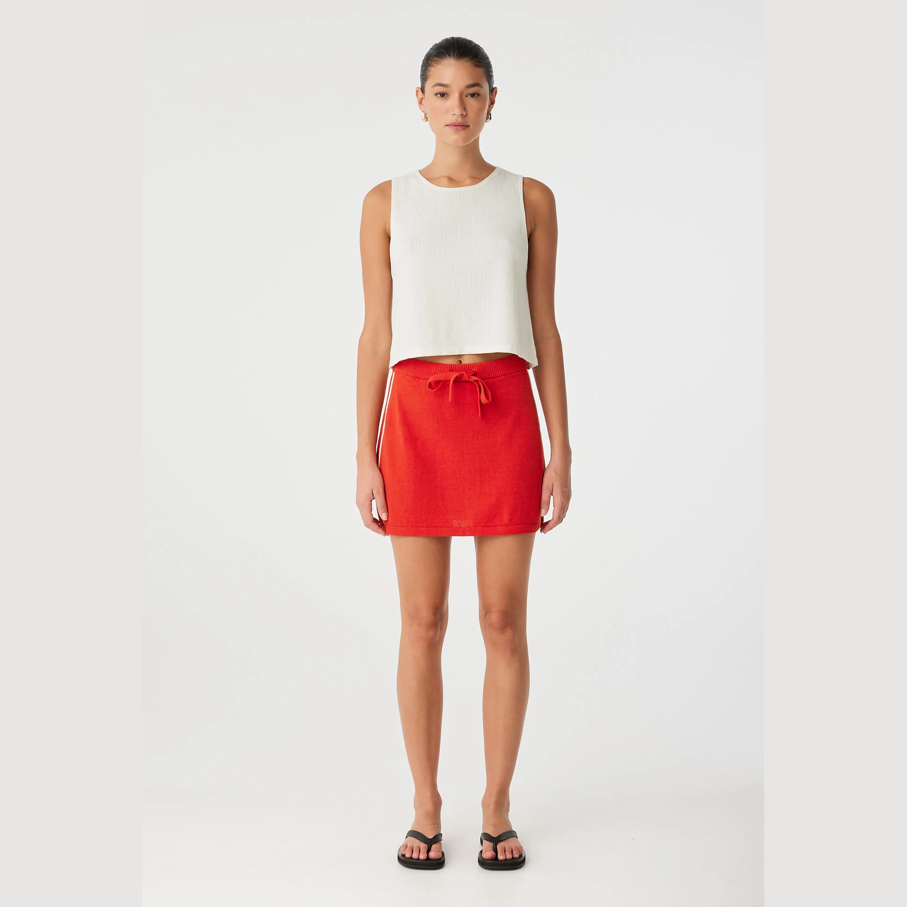 ARCAA Pippa mini skirt - Cherry red
