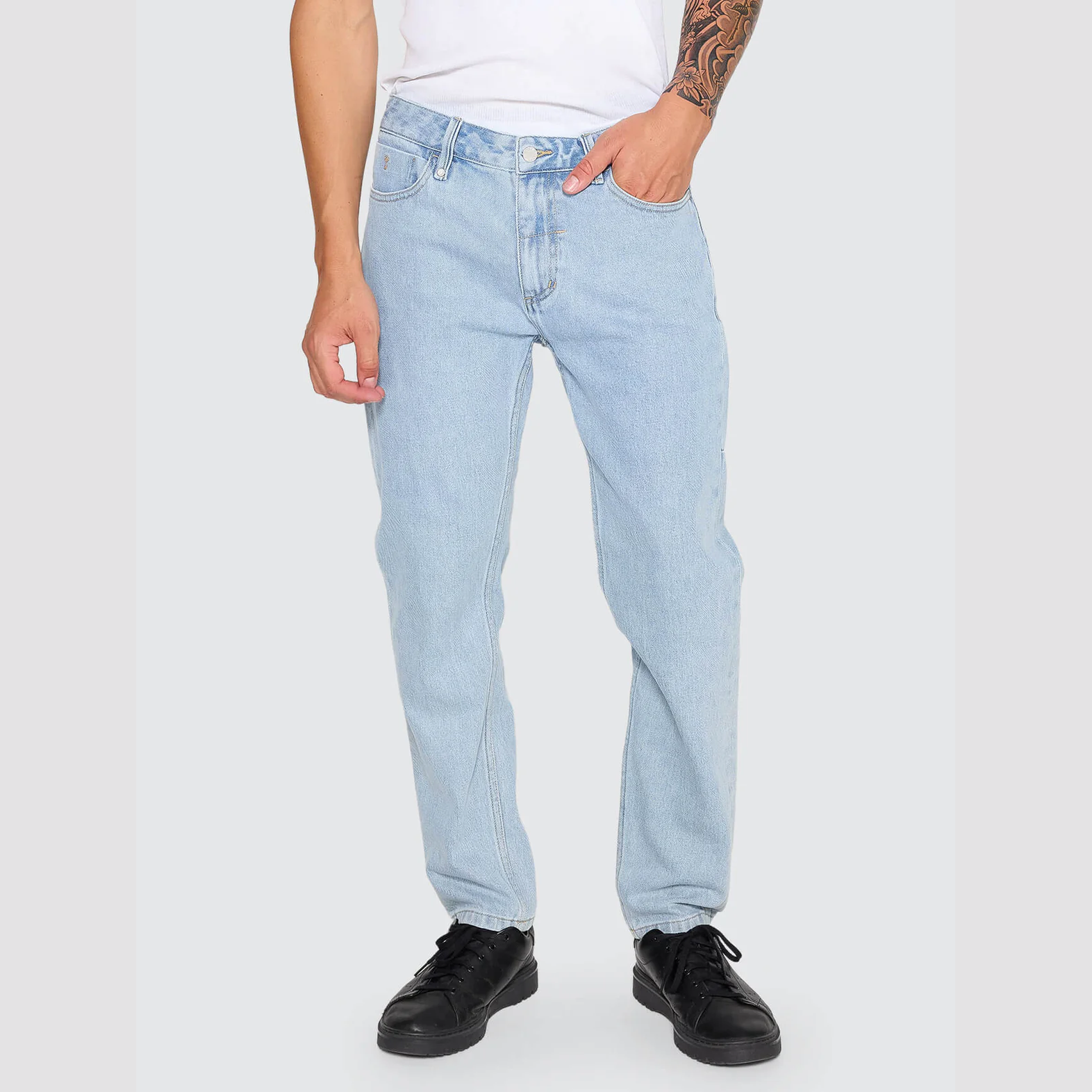 Thrills Bones Slim Denim Jean - Ageless Blue