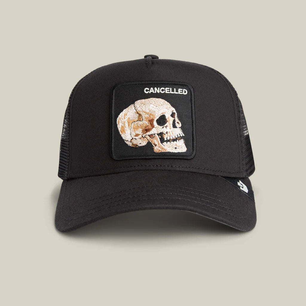 GOORIN BROS Cancelled skull - Black