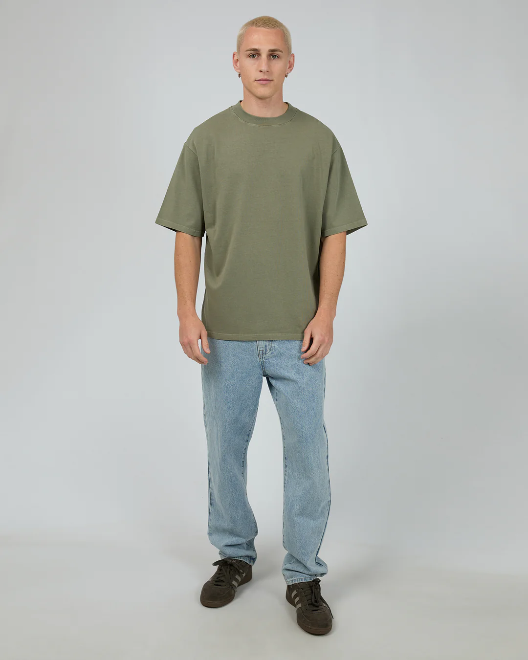 SILENT THEORY Heavy weight tee - Khaki