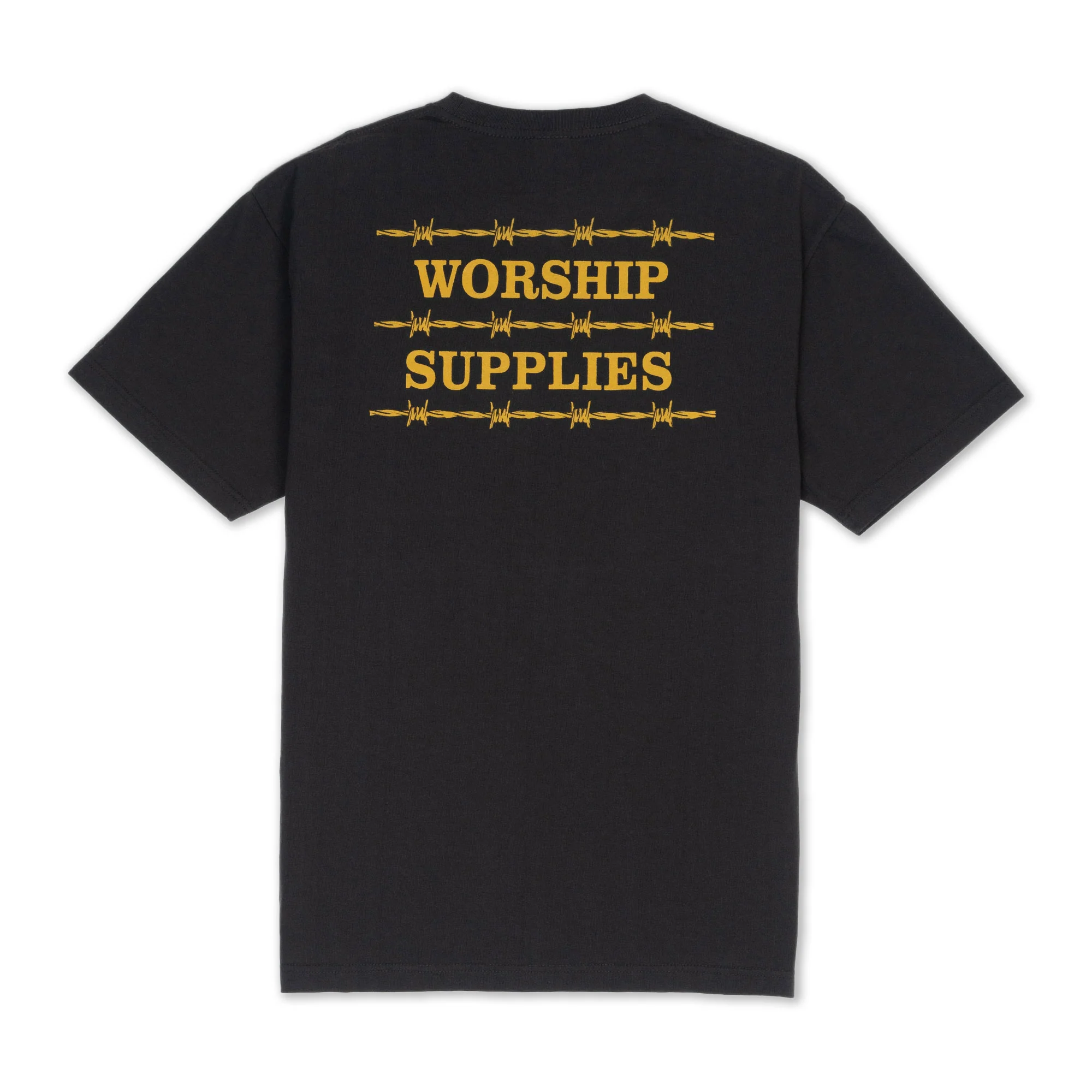 Worship predictions tee - worn black