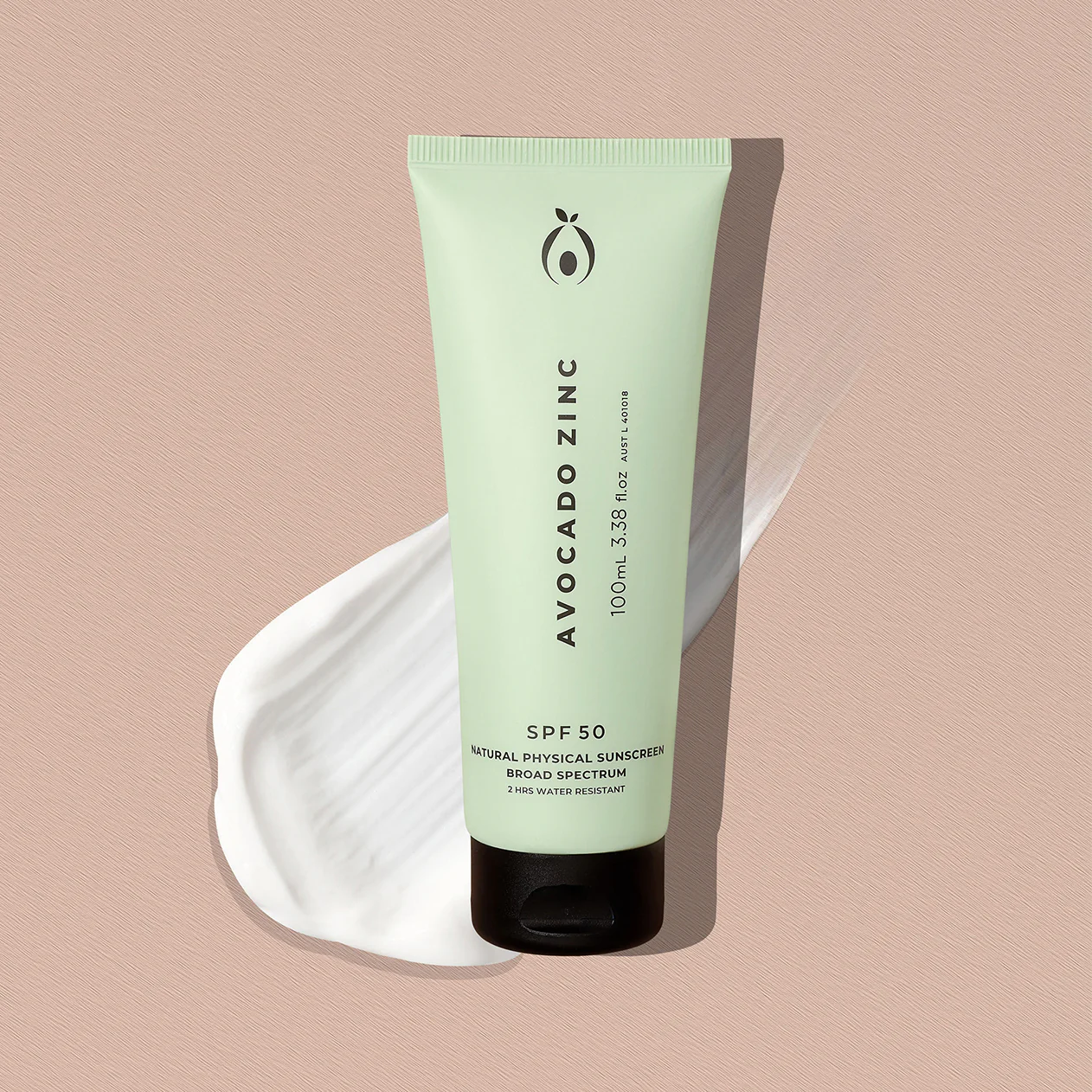 AVOCADO ZINC  spf 50 natural physical sunscreen