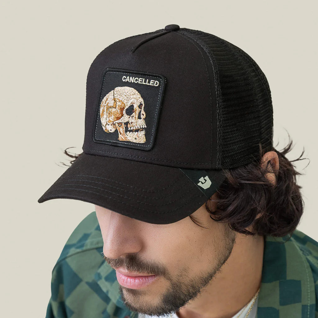 GOORIN BROS Cancelled skull - Black