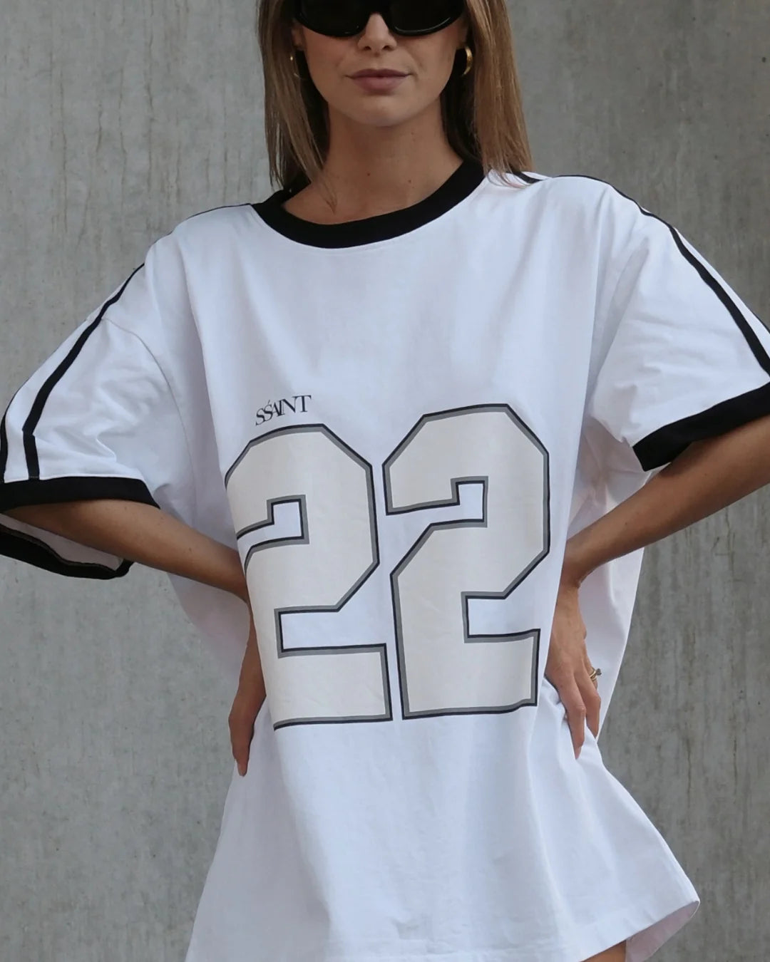 SSAINT Twenty Two Tee - White