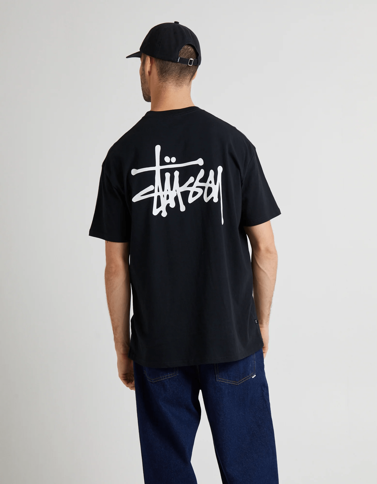 STUSSY - Graffiti LCB Ss Tee - Black