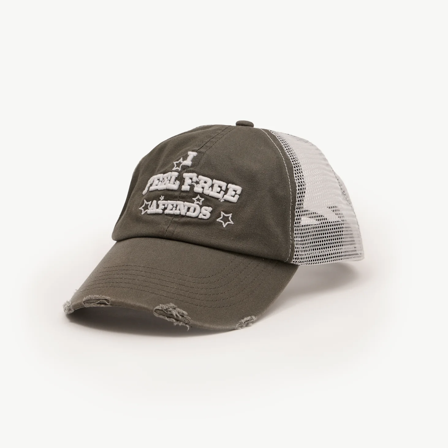 AFENDS Sonoran Six Panel Mesh Cap - Sycamore