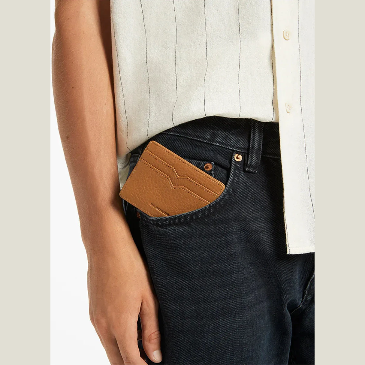 STATUS ANXIETY together for now wallet - tan
