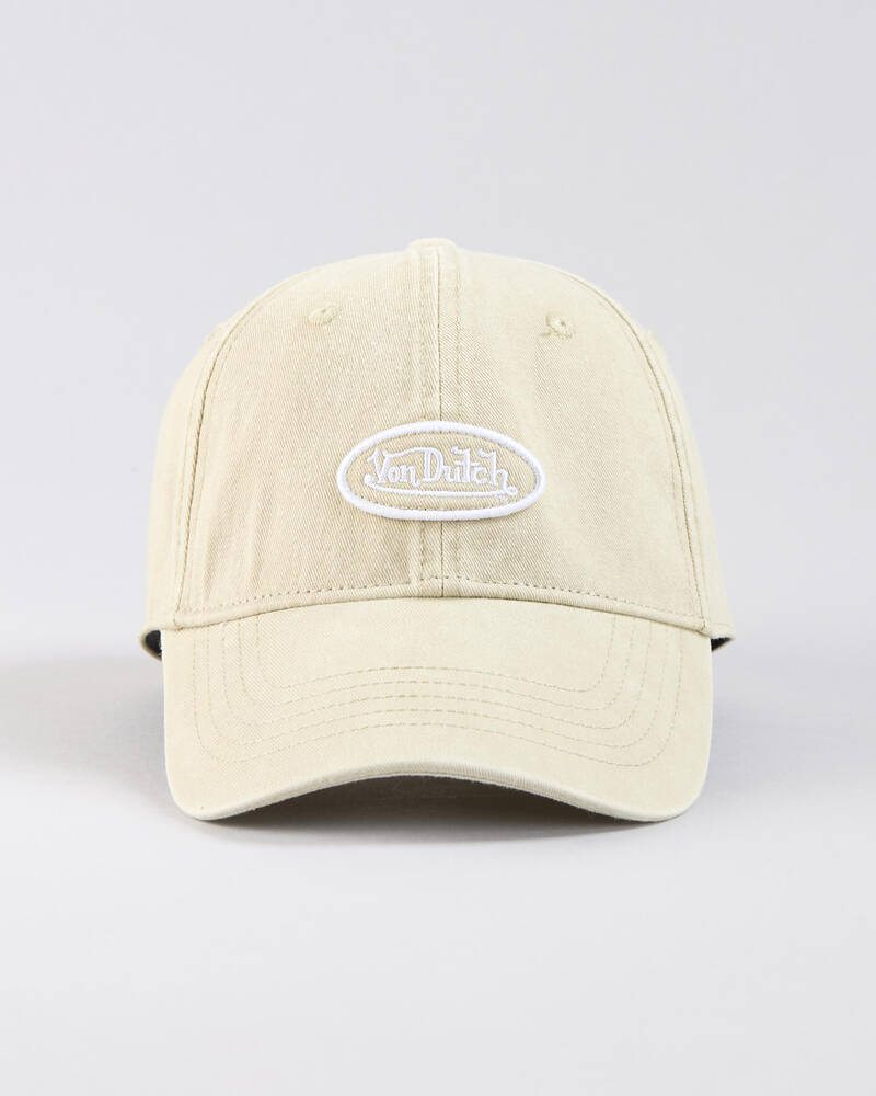 VON DUTCH Small Oval Dad Cap - Sand