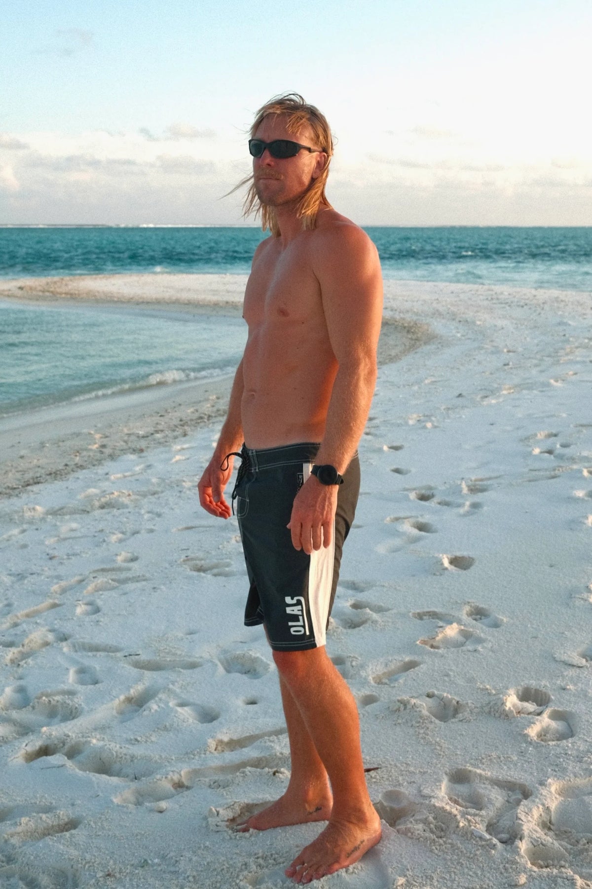 OLAS- Retrograde Boardshort Washed Black