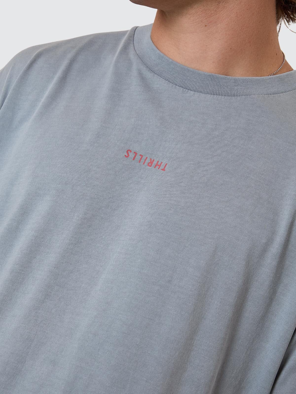 THRILLS Minimal thrills merch fit tee - Smog