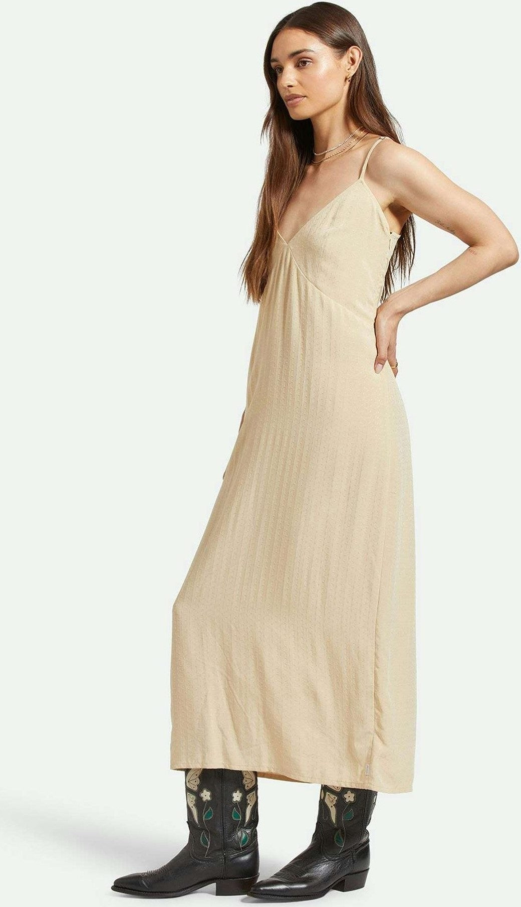 BRIXTON Vintage Slip Dress - Vintage white