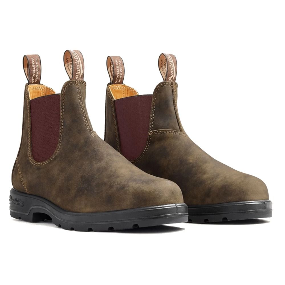 BLUNDSTONE 565 kids elastic boot - Rustic brown
