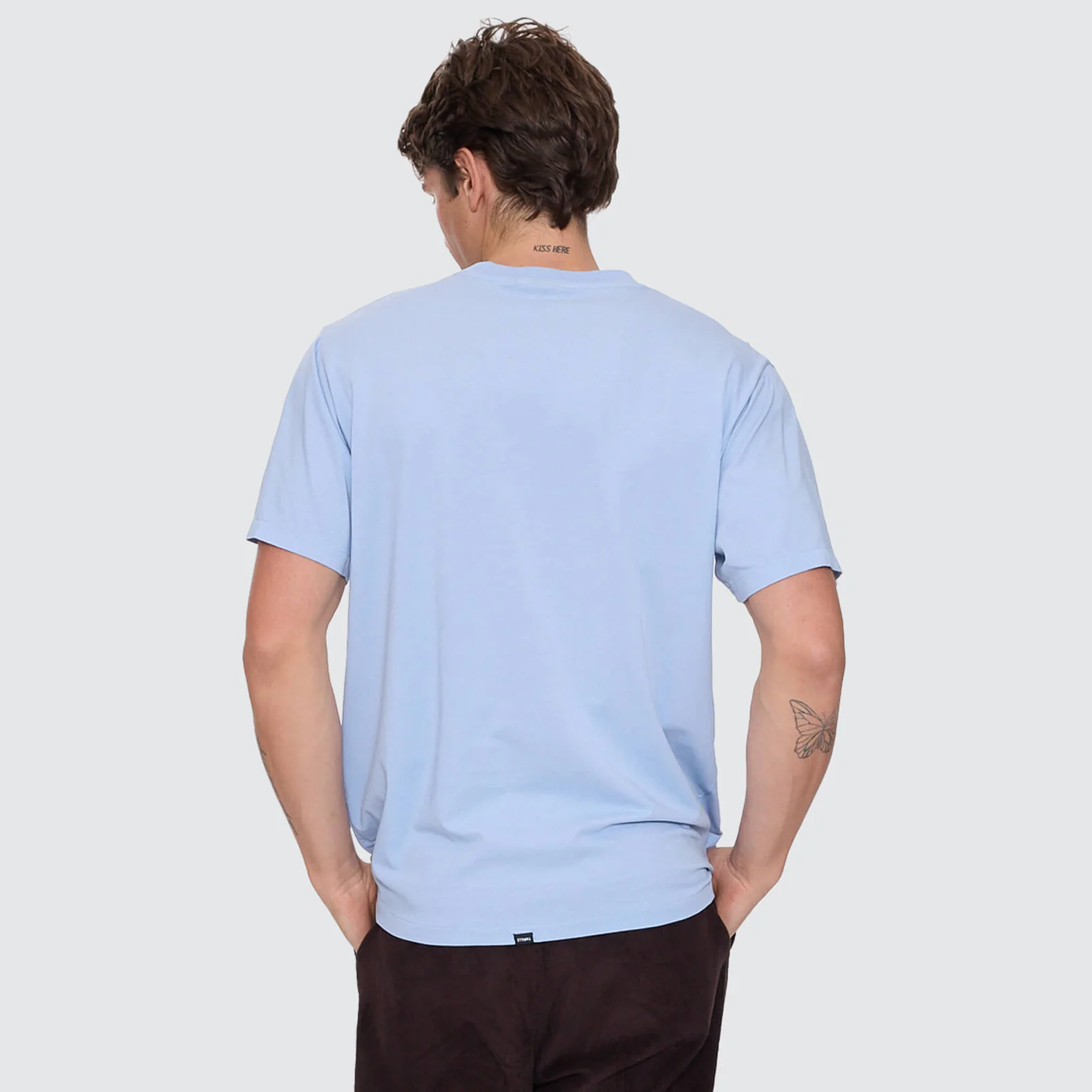 THRILLS Minimal thrills merch fit tee - Placid blue