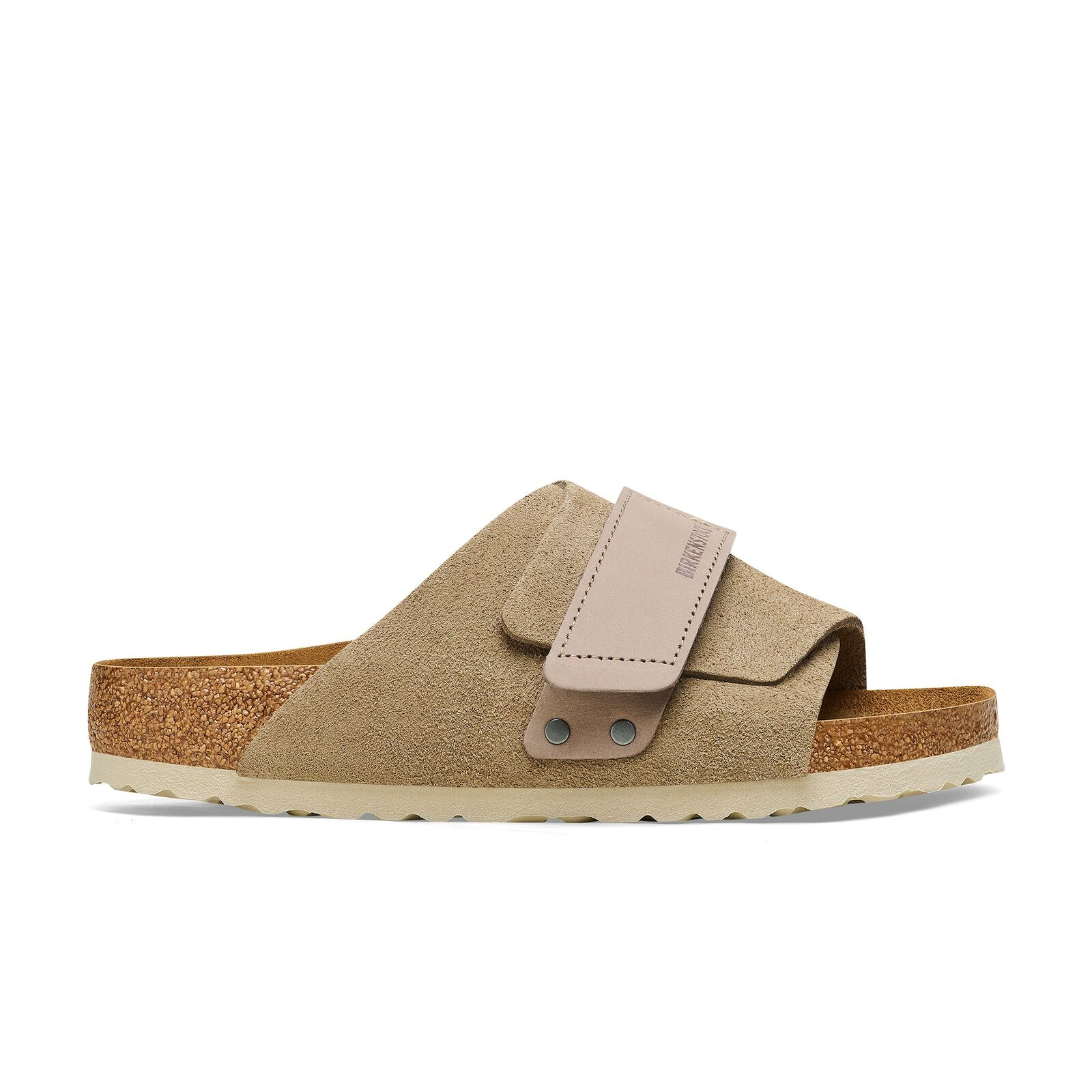 BIRKENSTOCK Kyoto taupe suede/nubuck leather regular