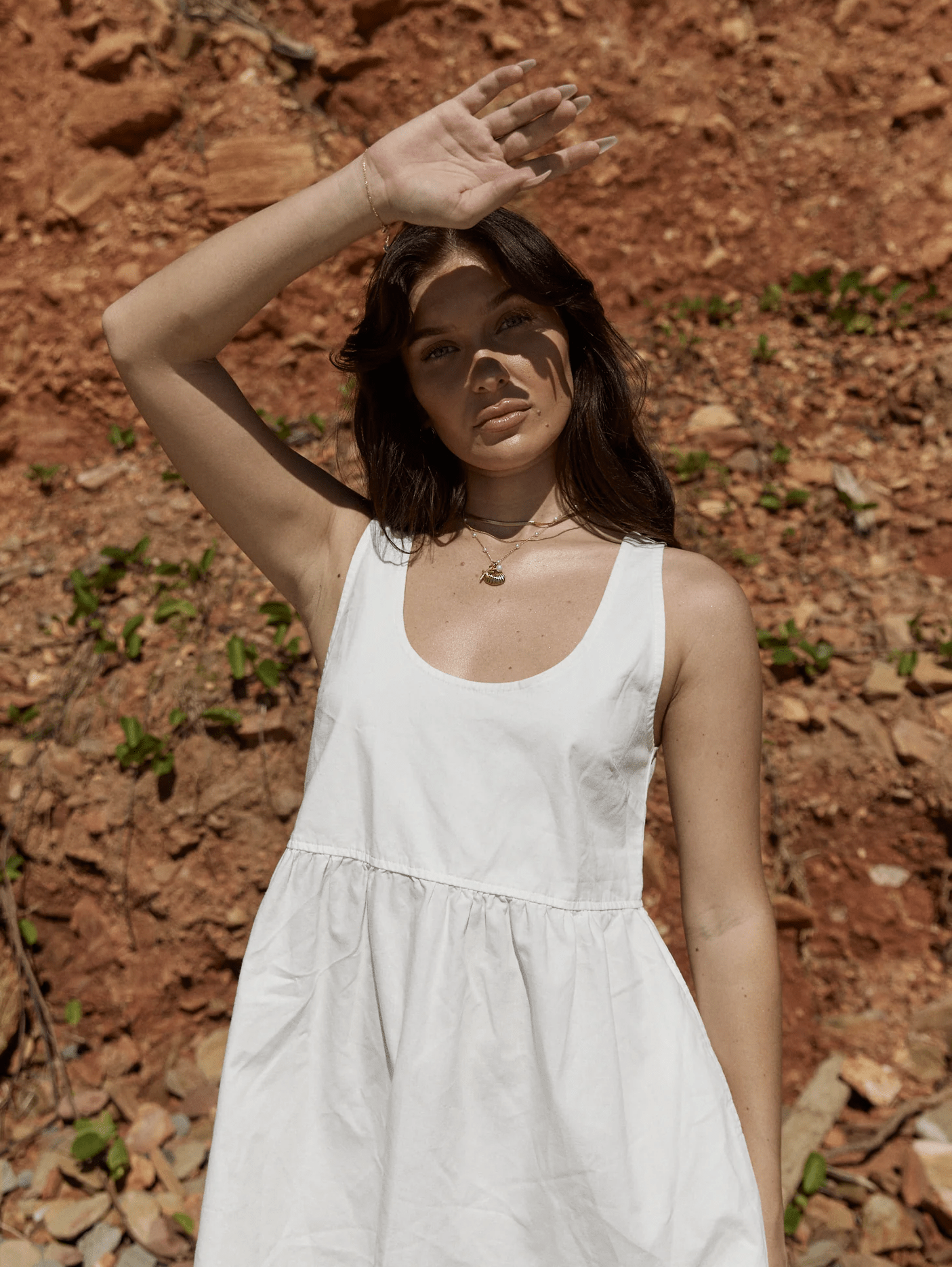 AFENDS Jesse mini dress - White