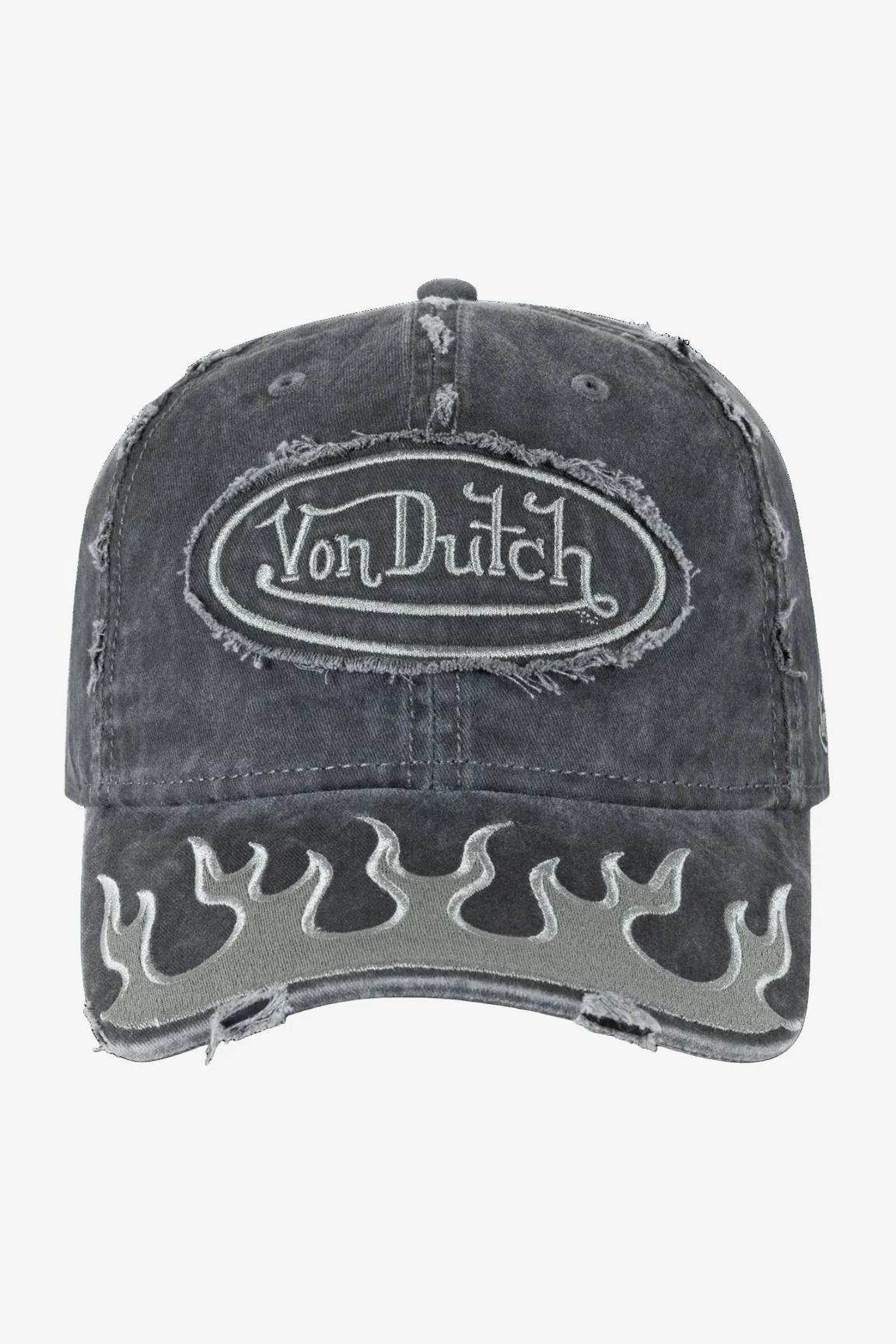 VON DUTCH VD Flames dad cap - Washed black
