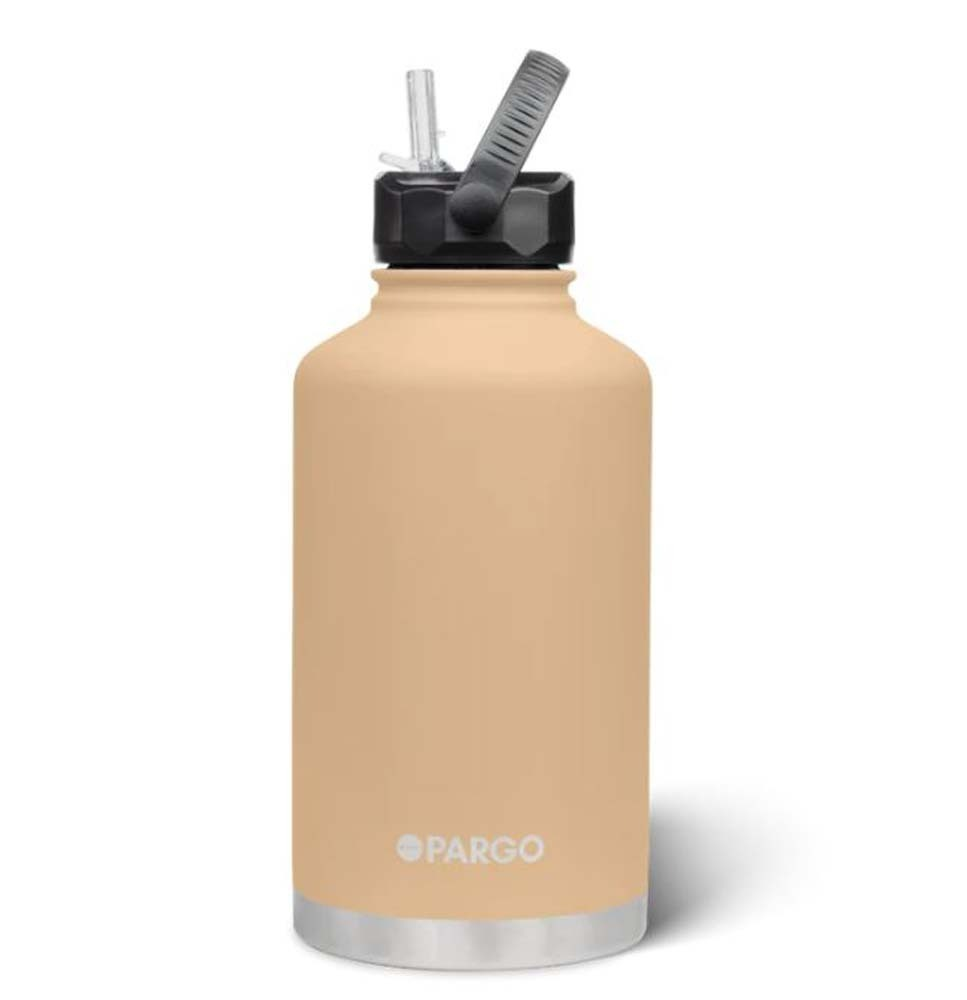 PROJECT PARGO 1890ml Insulated Bottle w/ Straw Lid - Desert sand