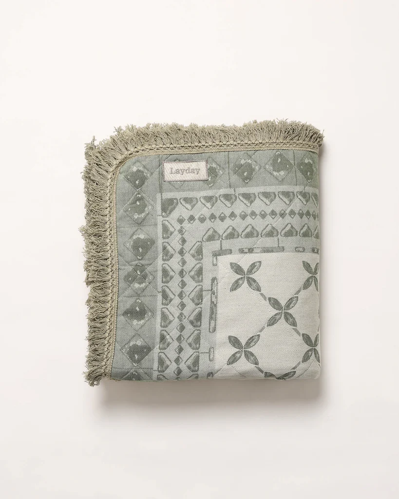 LAYDAY Zephyr blanket - Terra