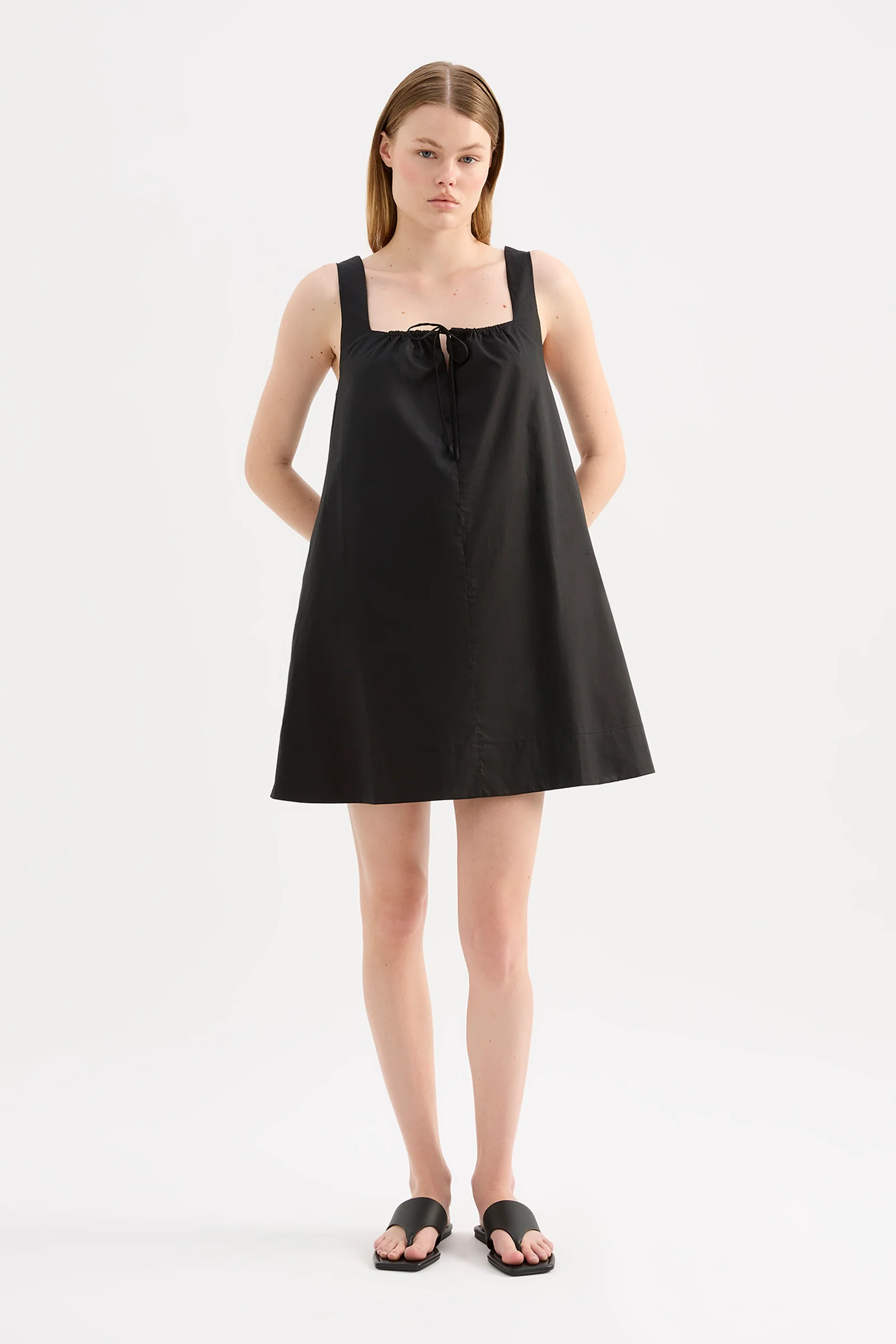 NUDE LUCY Alexis mini dress - Black