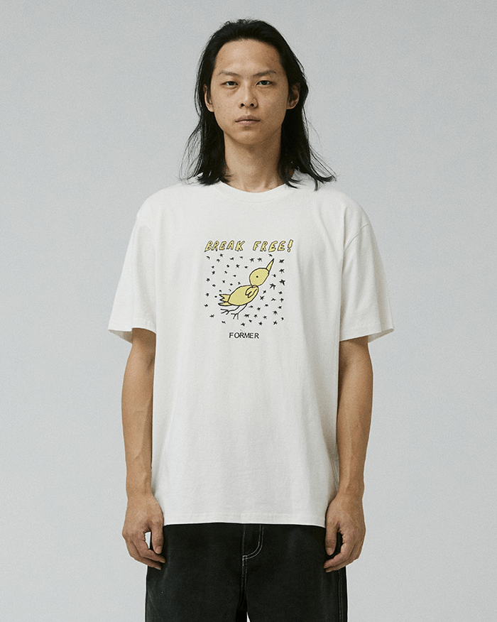 FORMER Break free t-shirt - Bone