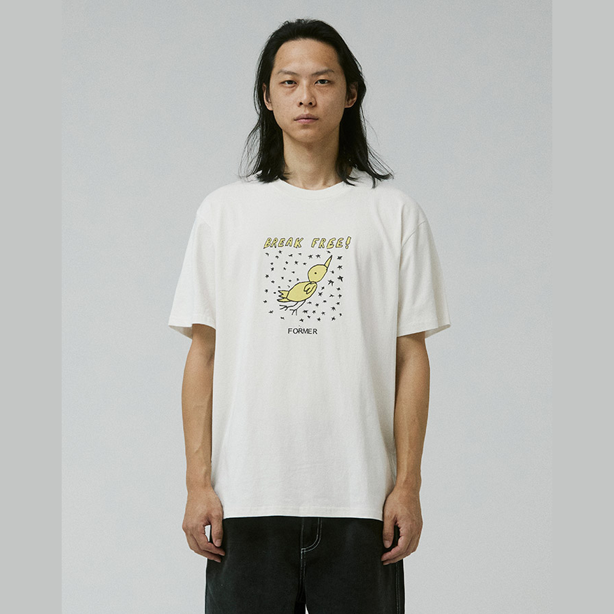 FORMER Break free t-shirt - Bone