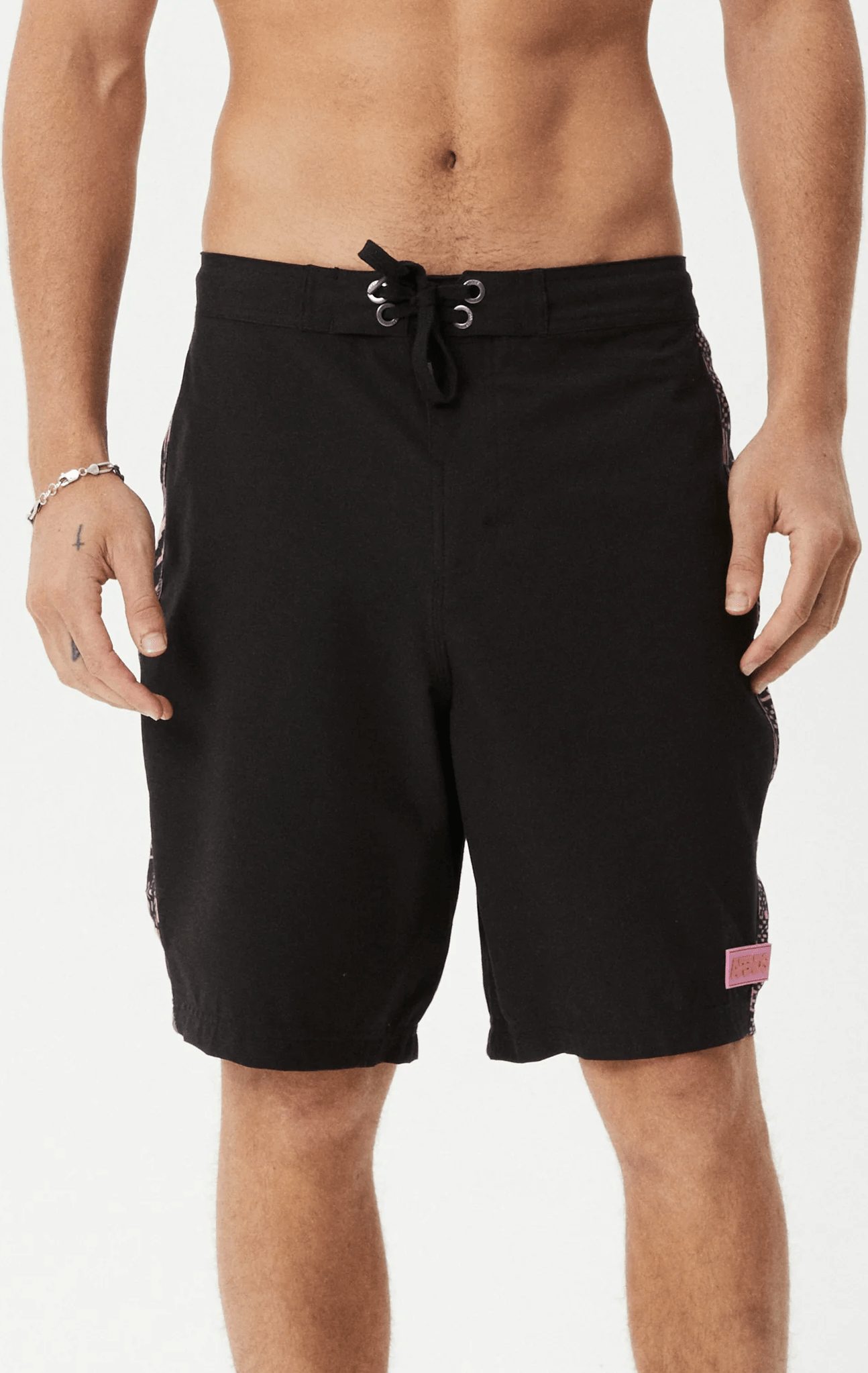 AFENDS Boned- Surf Related V2 Boardshorts 20" - Black