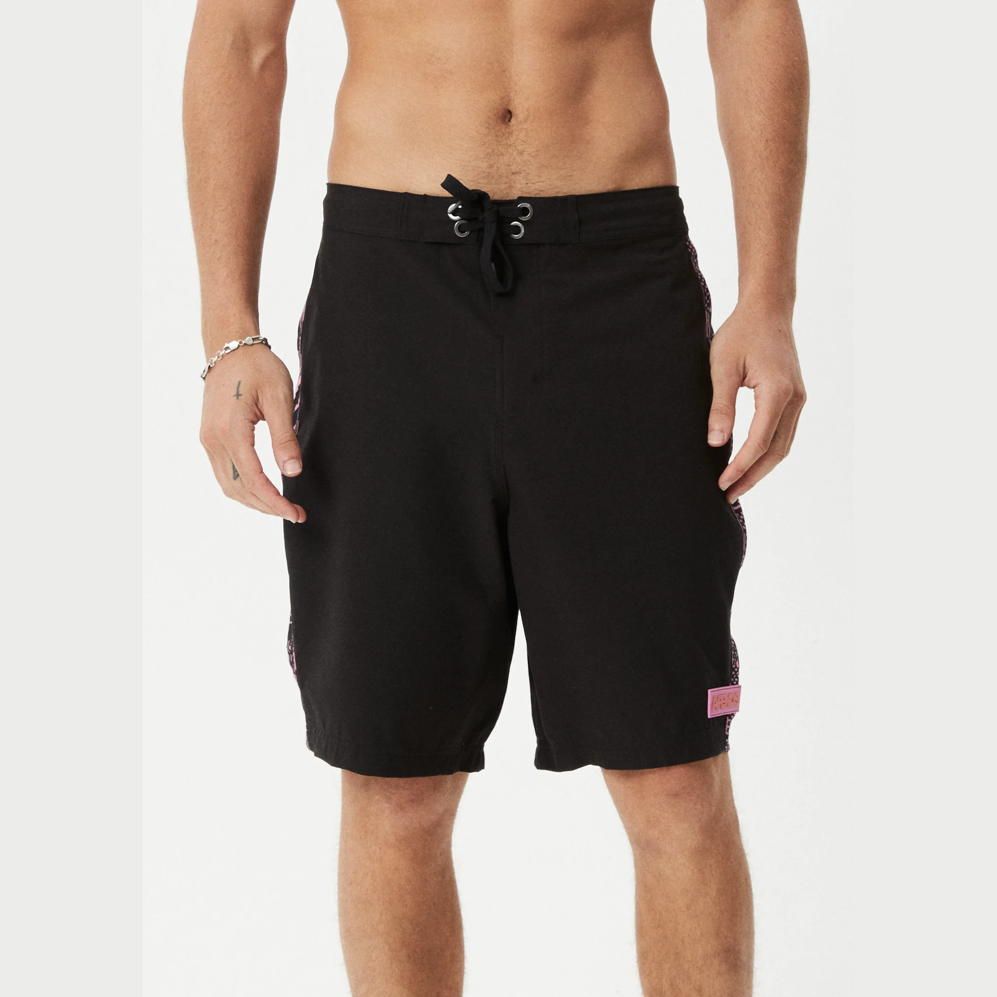 AFENDS Boned- Surf Related V2 Boardshorts 20" - Black