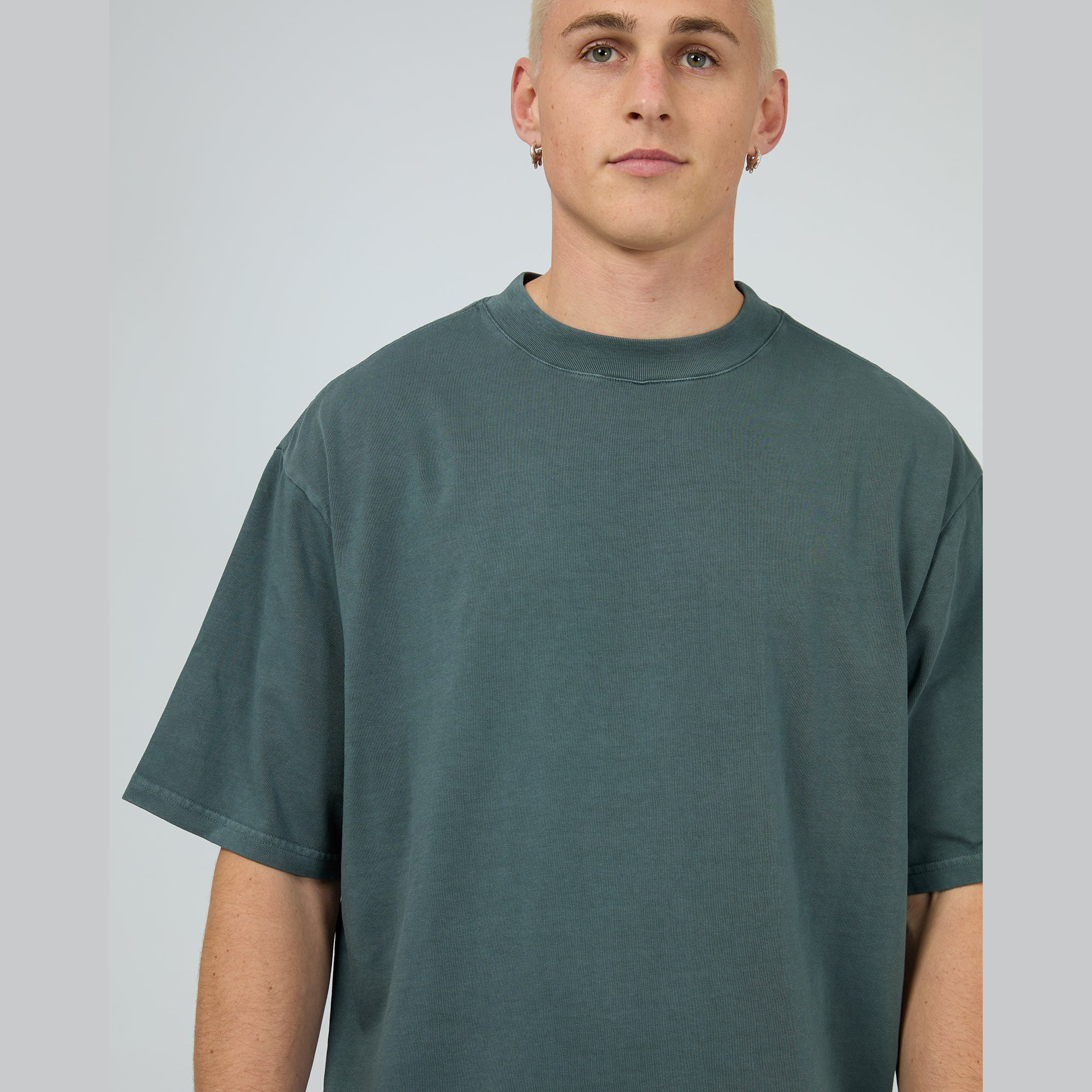 SILENT THEORY Heavy weight tee - Blue