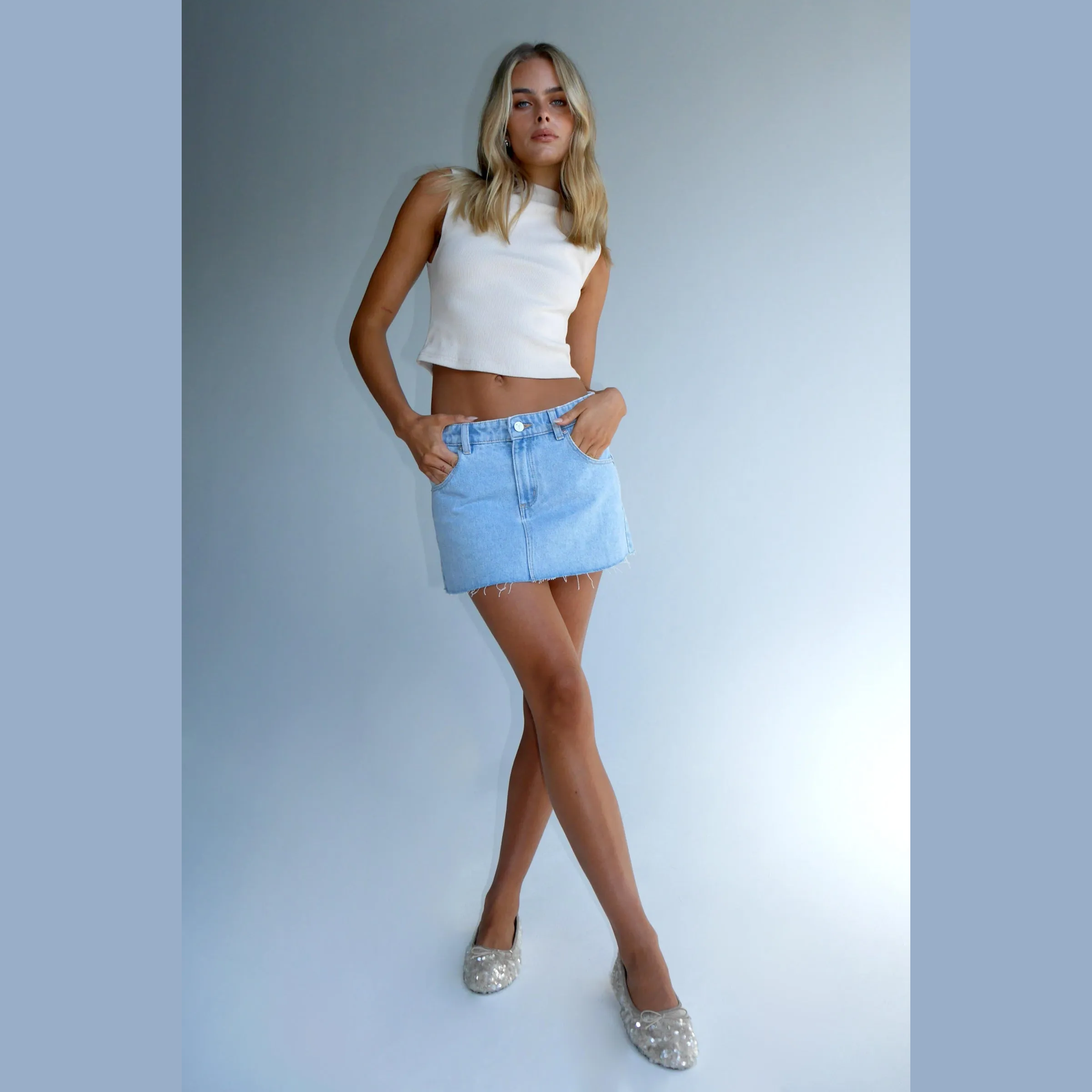 ABRAND 99 low skirt - Kendall