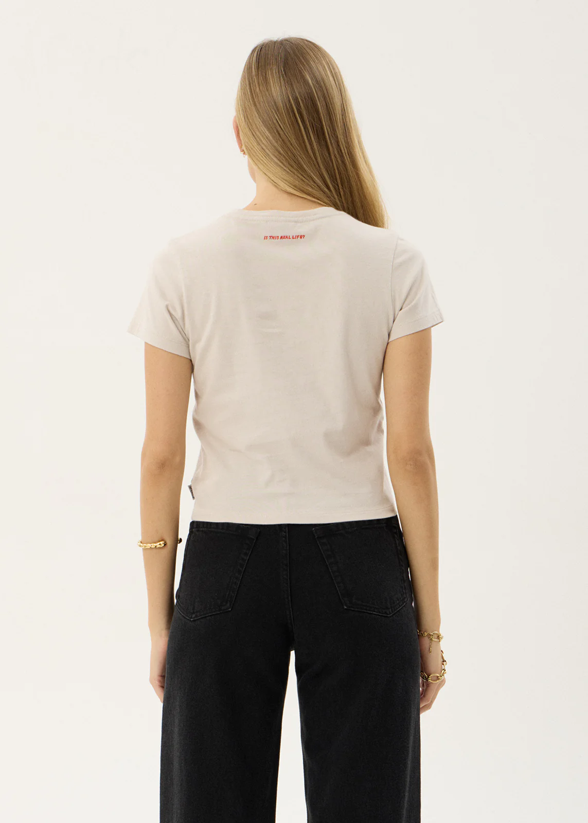 AFENDS Subliminal baby tee - Moonbeam