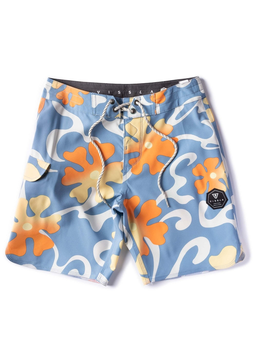VISSLA Koa 13" Kids Boardshort - Harbour blue