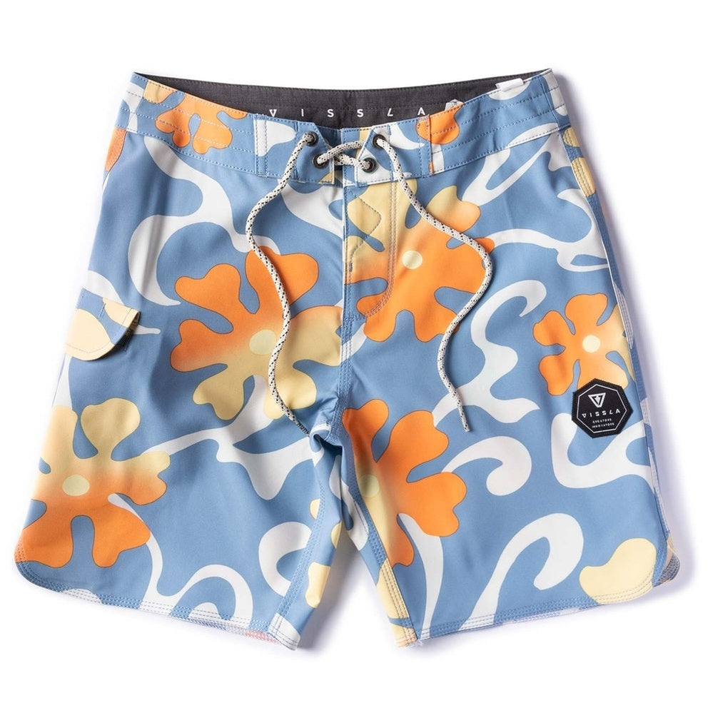VISSLA Koa 13" Kids Boardshort - Harbour blue
