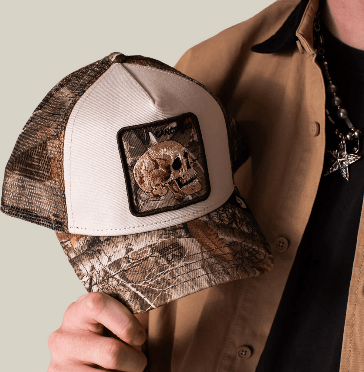 GOORIN Realtree edge cancelled skull