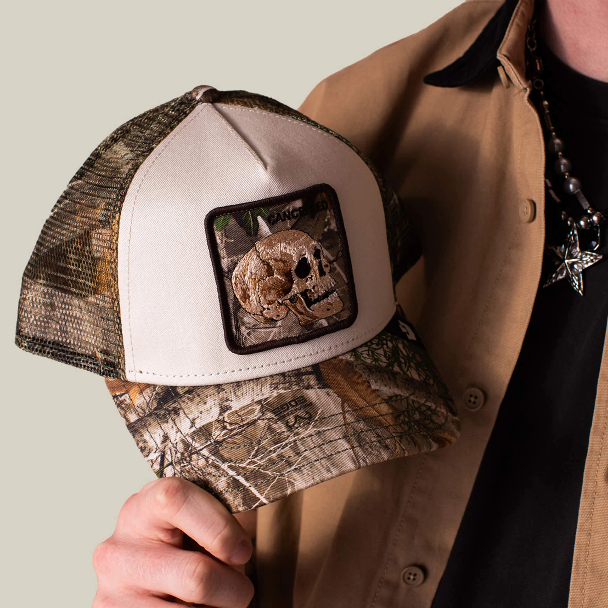 GOORIN Realtree edge cancelled skull