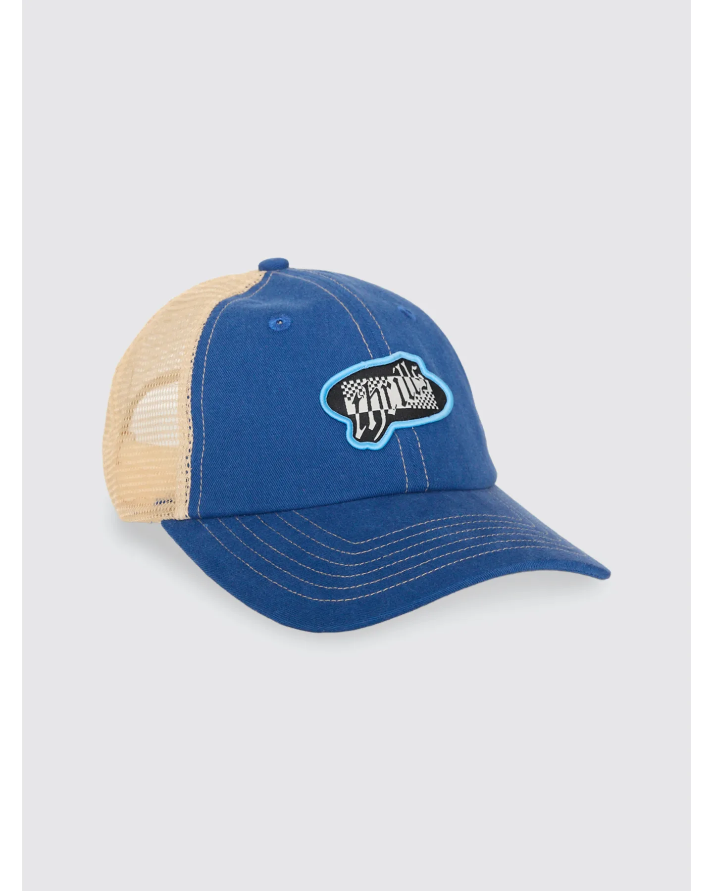 THRILLS Can You Feel It Patch Trucker Cap - Federal Blue - Birch