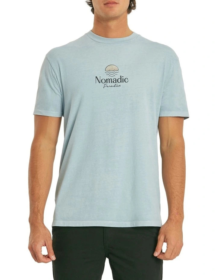 Nomadic paradise coast to coast relaxed tee - pigment pearl