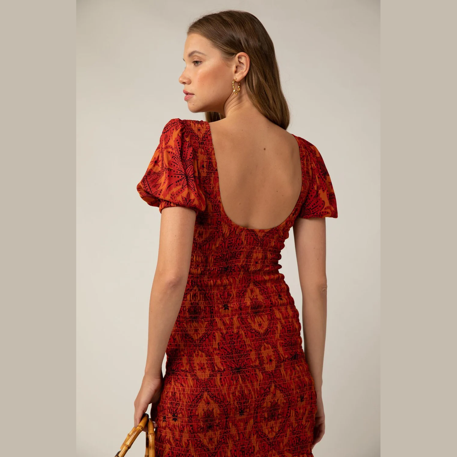 RUE STICC isabella maxi dress- damask floral