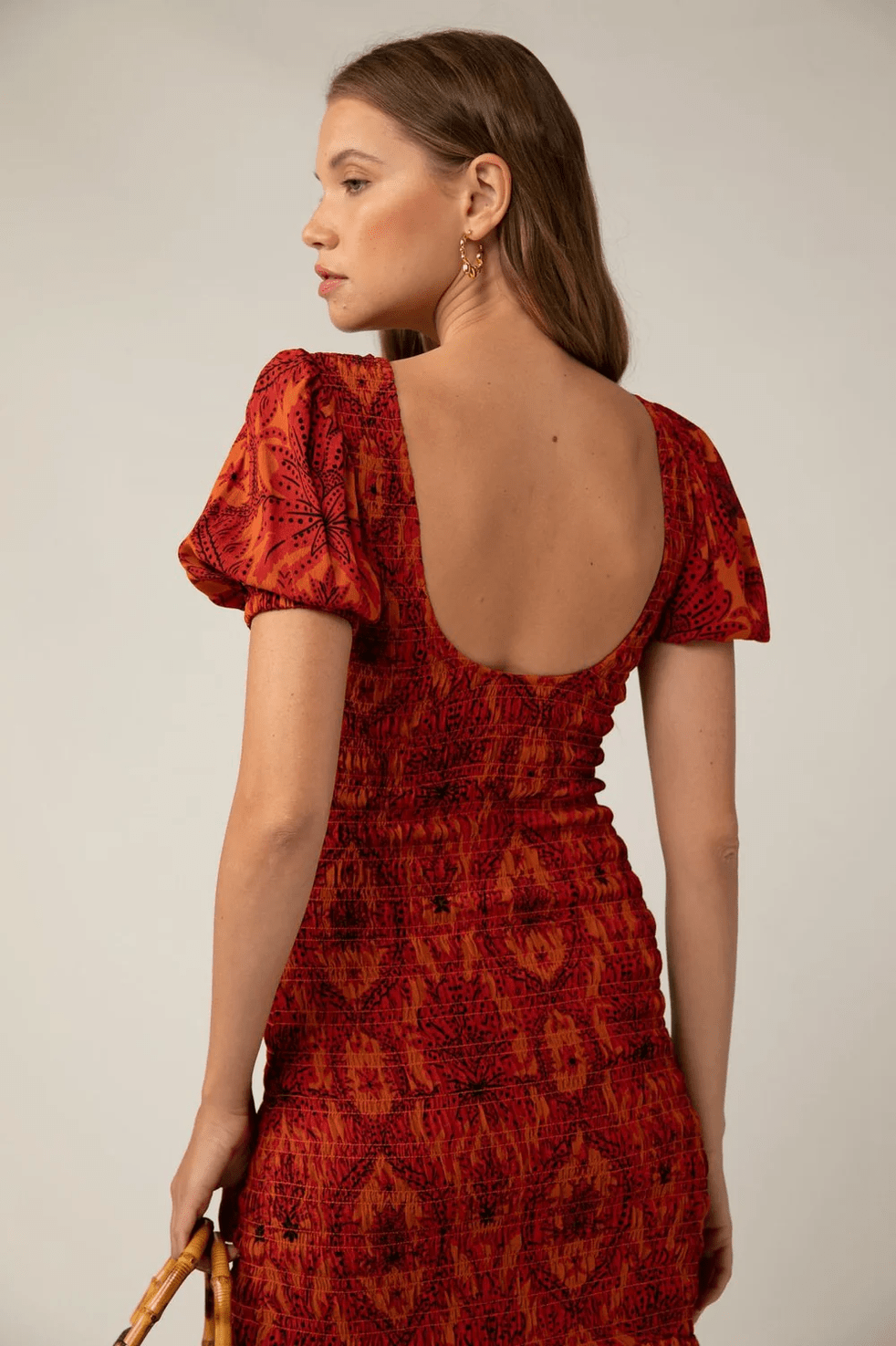 RUE STICC isabella maxi dress- damask floral