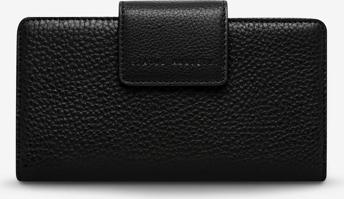 STATUS ANXIETY Ruins wallet - black