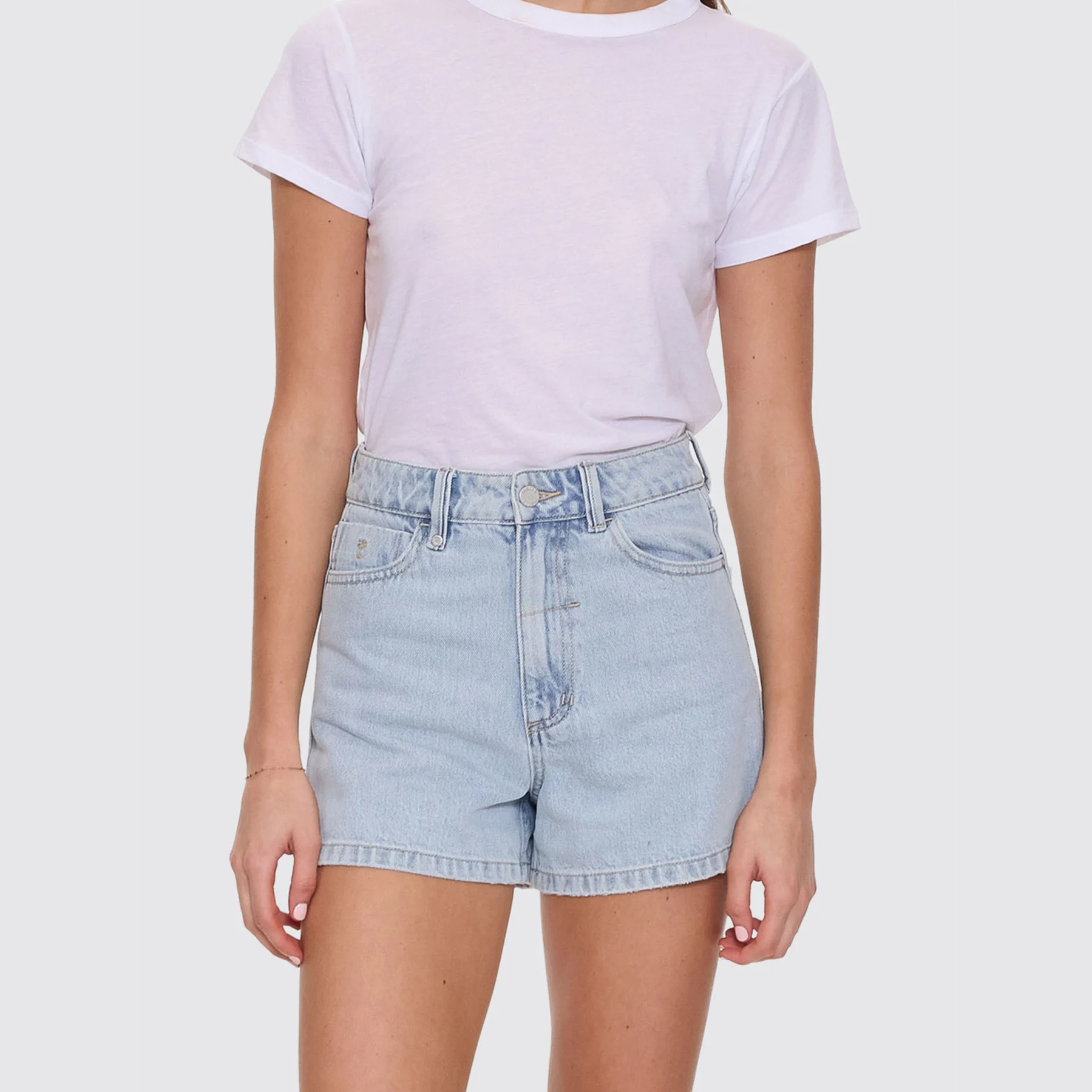 THRILLS Erica High Rise Short - Serenity Blue