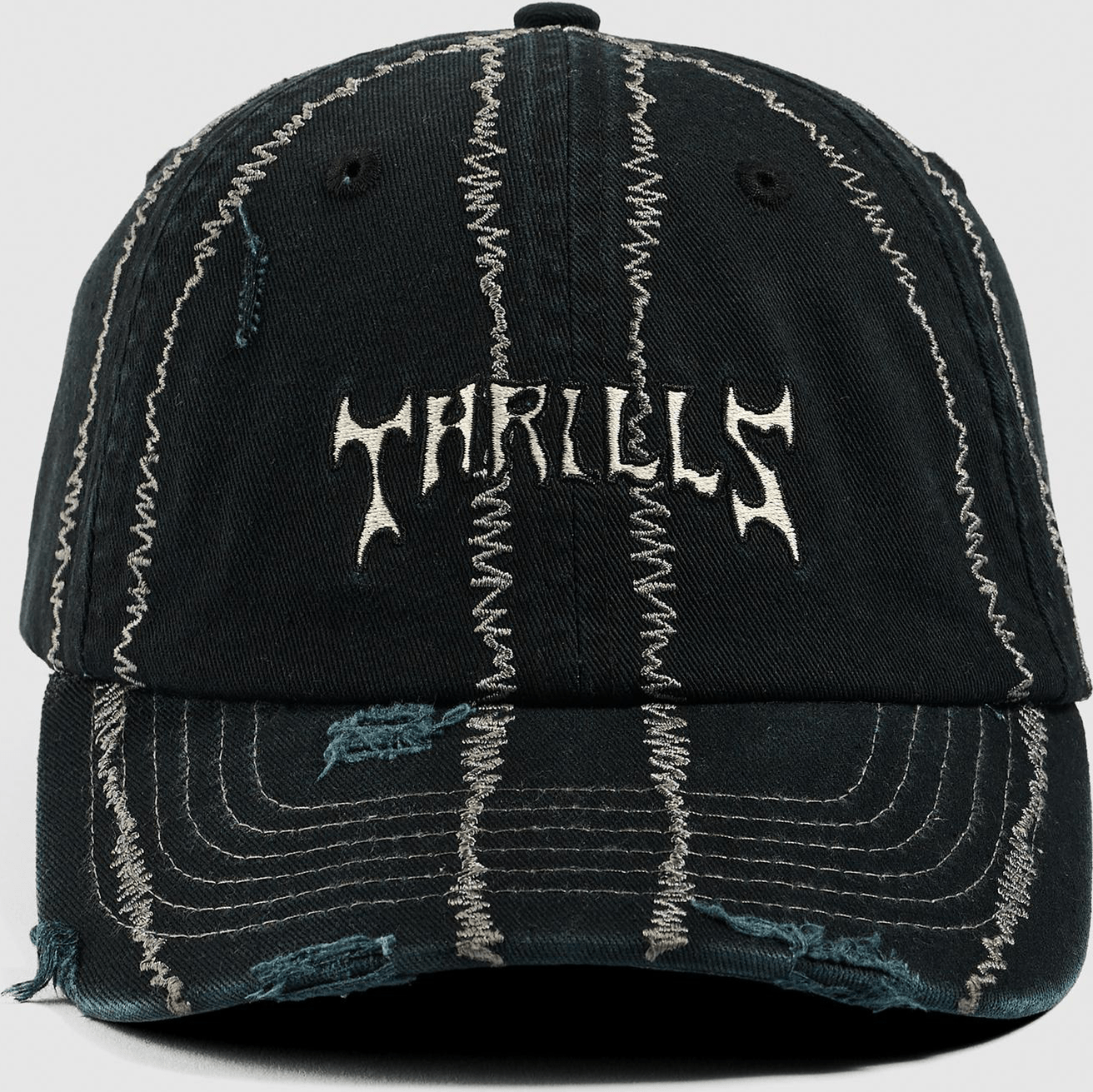 THRILLS Stagger 6 Panel Cap - Black