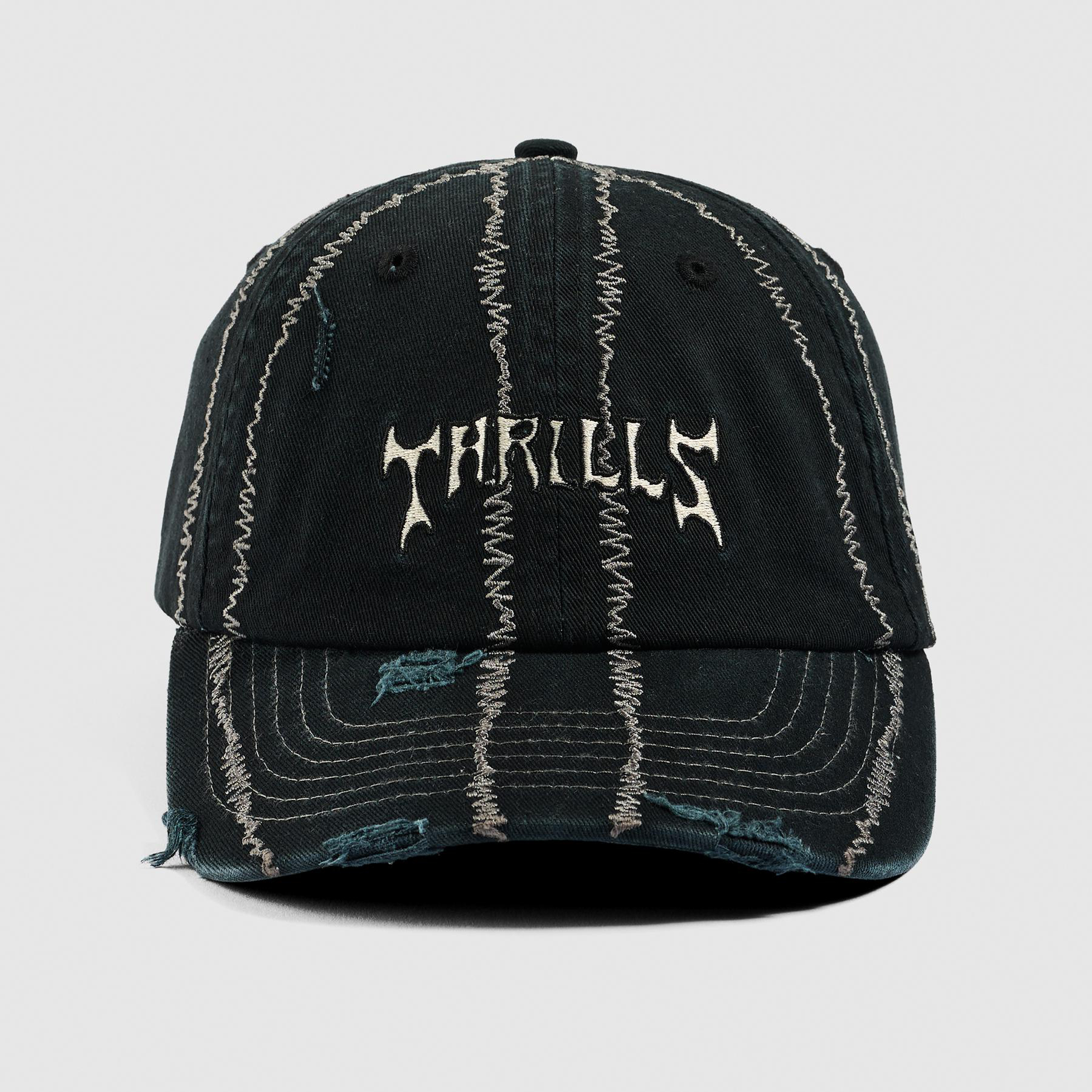 THRILLS Stagger 6 Panel Cap - Black
