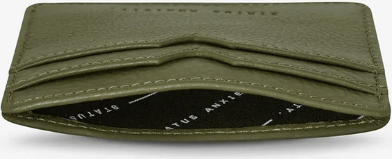 STATUS ANXIETY together for now wallet - khaki