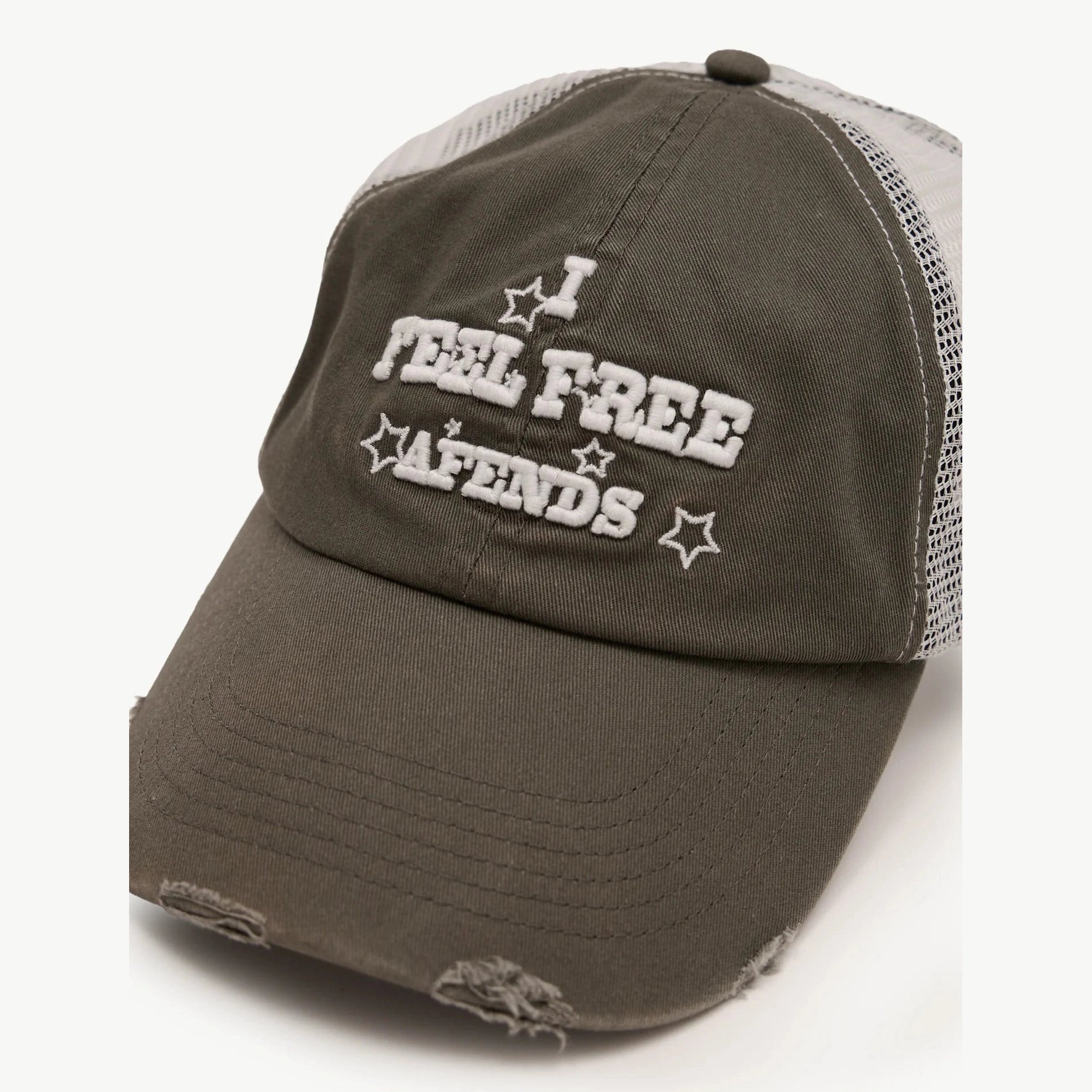 AFENDS Sonoran Six Panel Mesh Cap - Sycamore