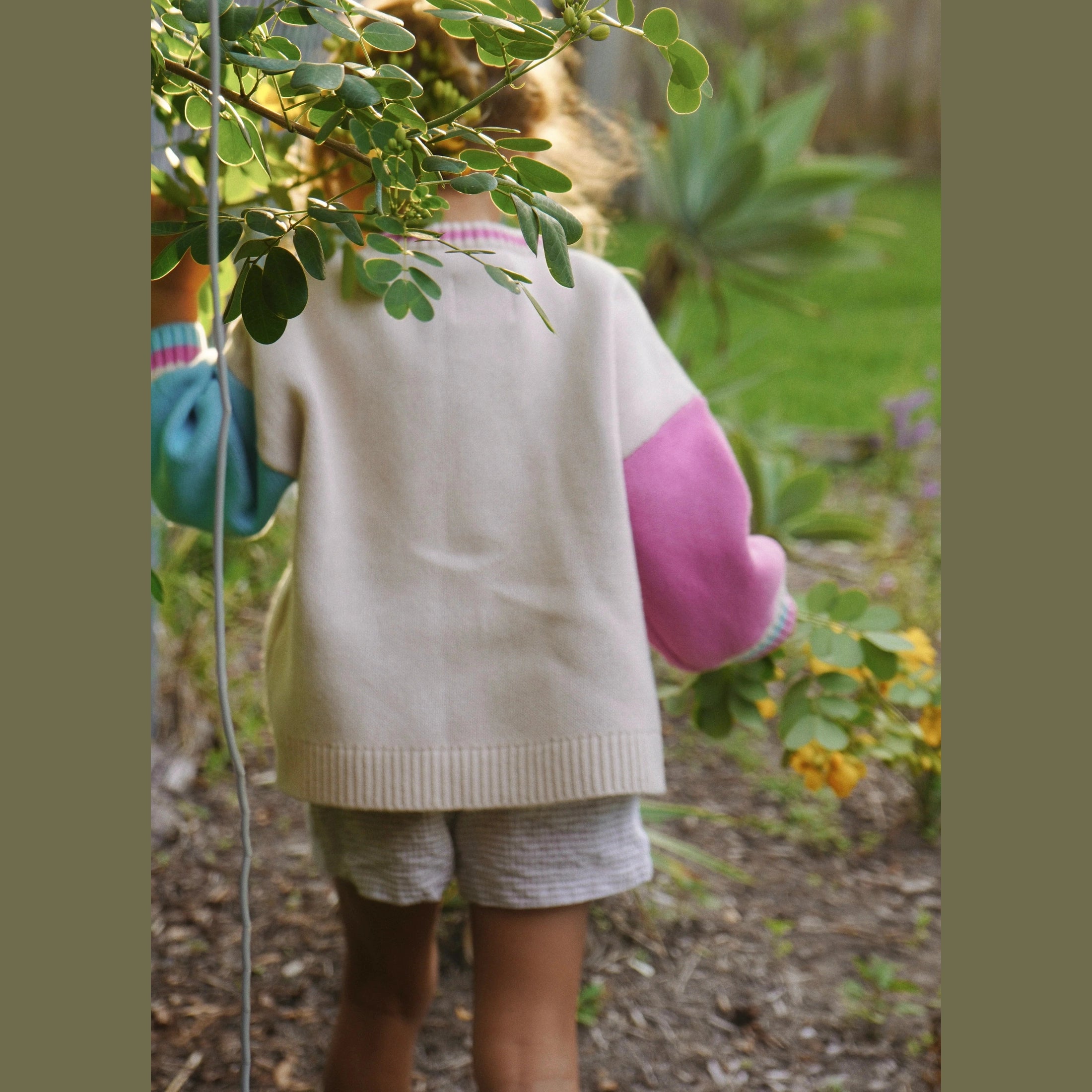 OLAS SUPPLY Zen mini knit crew